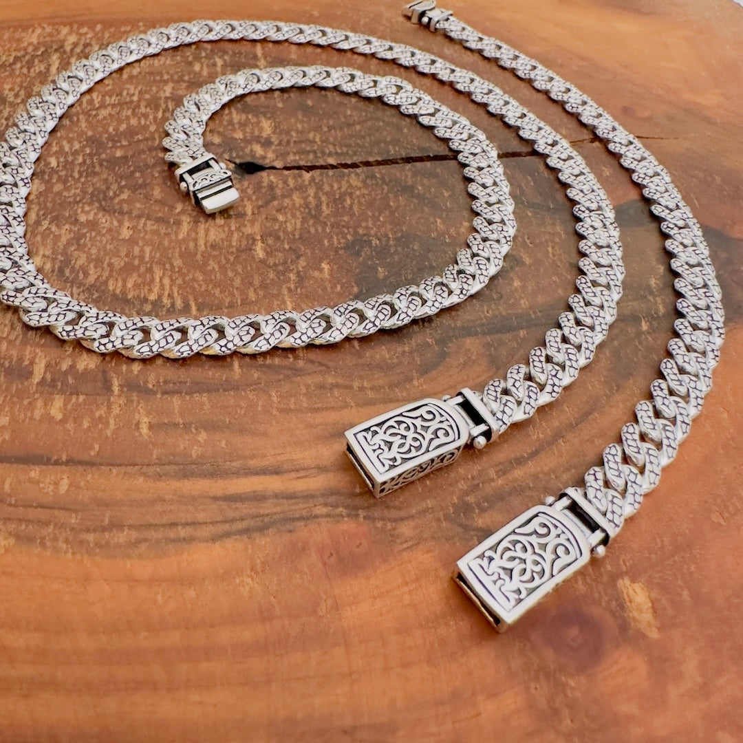 LEOPAR DESENLİ GURMET 925 AYAR GÜMÜŞ BİLEKLİK