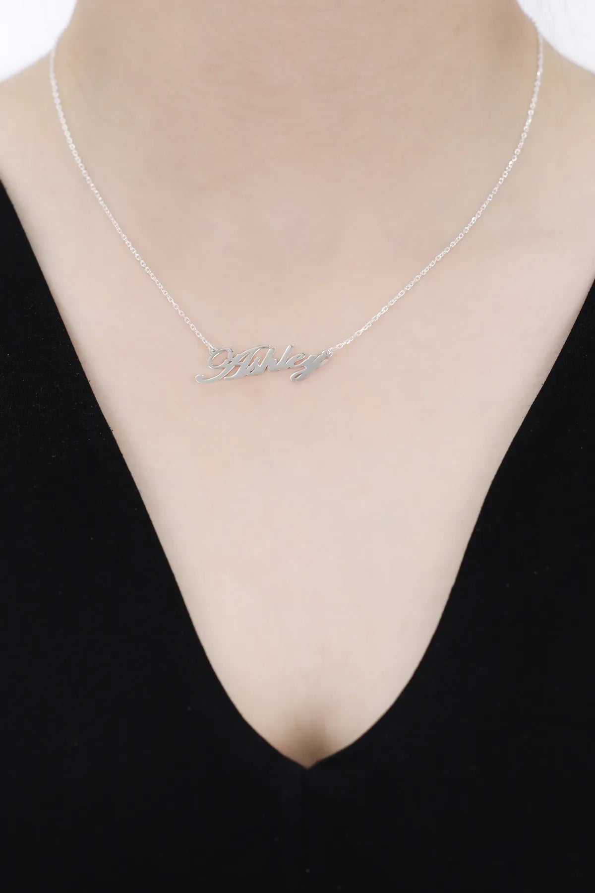 KİŞİYE ÖZEL İSİMLİ GÜMÜŞ KOLYE 925 AYAR