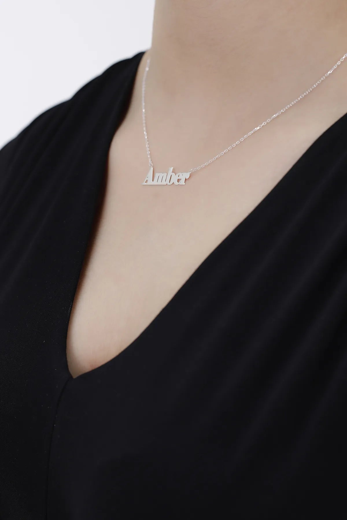 KİŞİYE ÖZEL İSİMLİ GÜMÜŞ KOLYE 925 AYAR