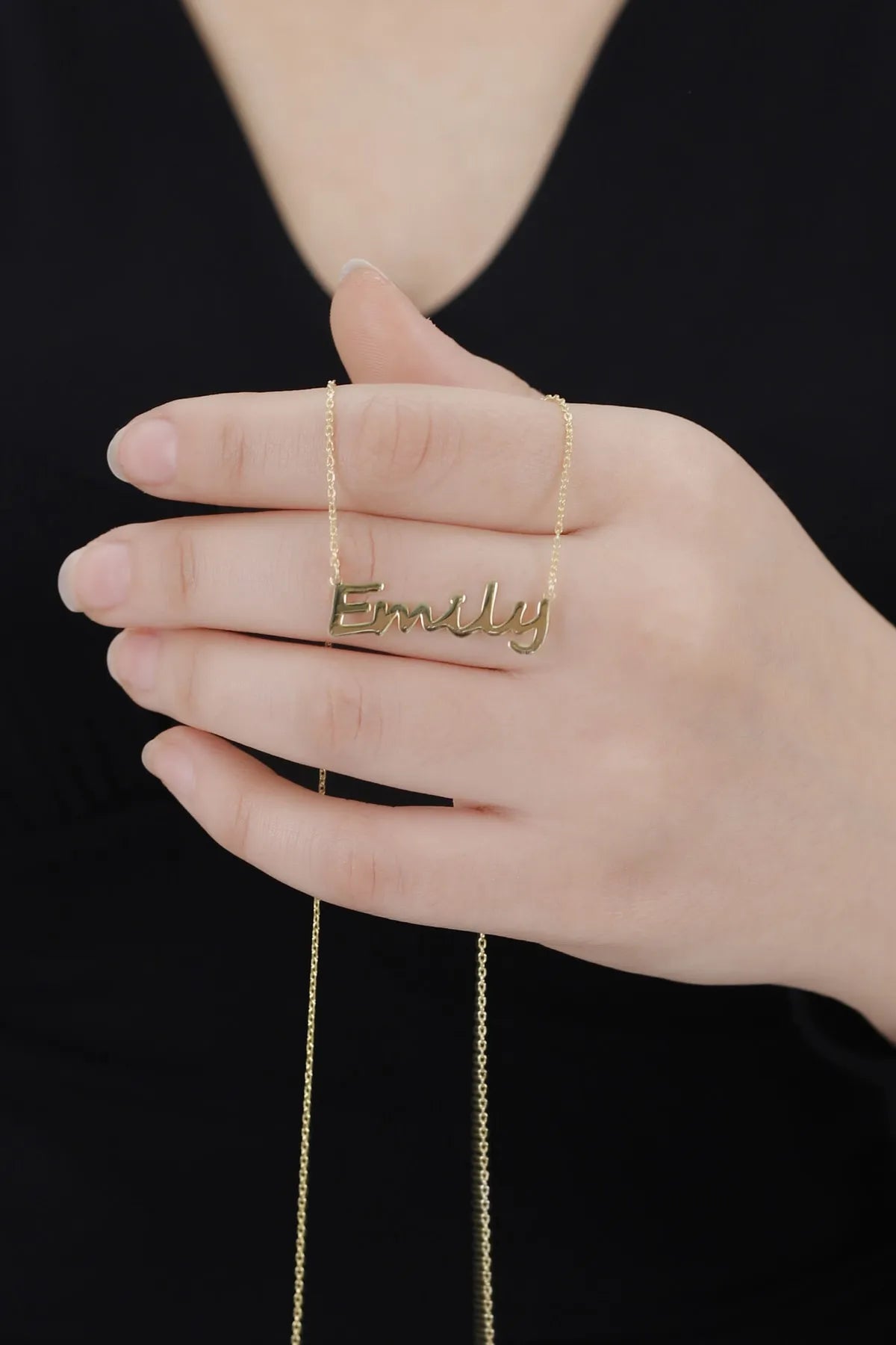 KİŞİYE ÖZEL İSİMLİ GÜMÜŞ KOLYE 925 AYAR