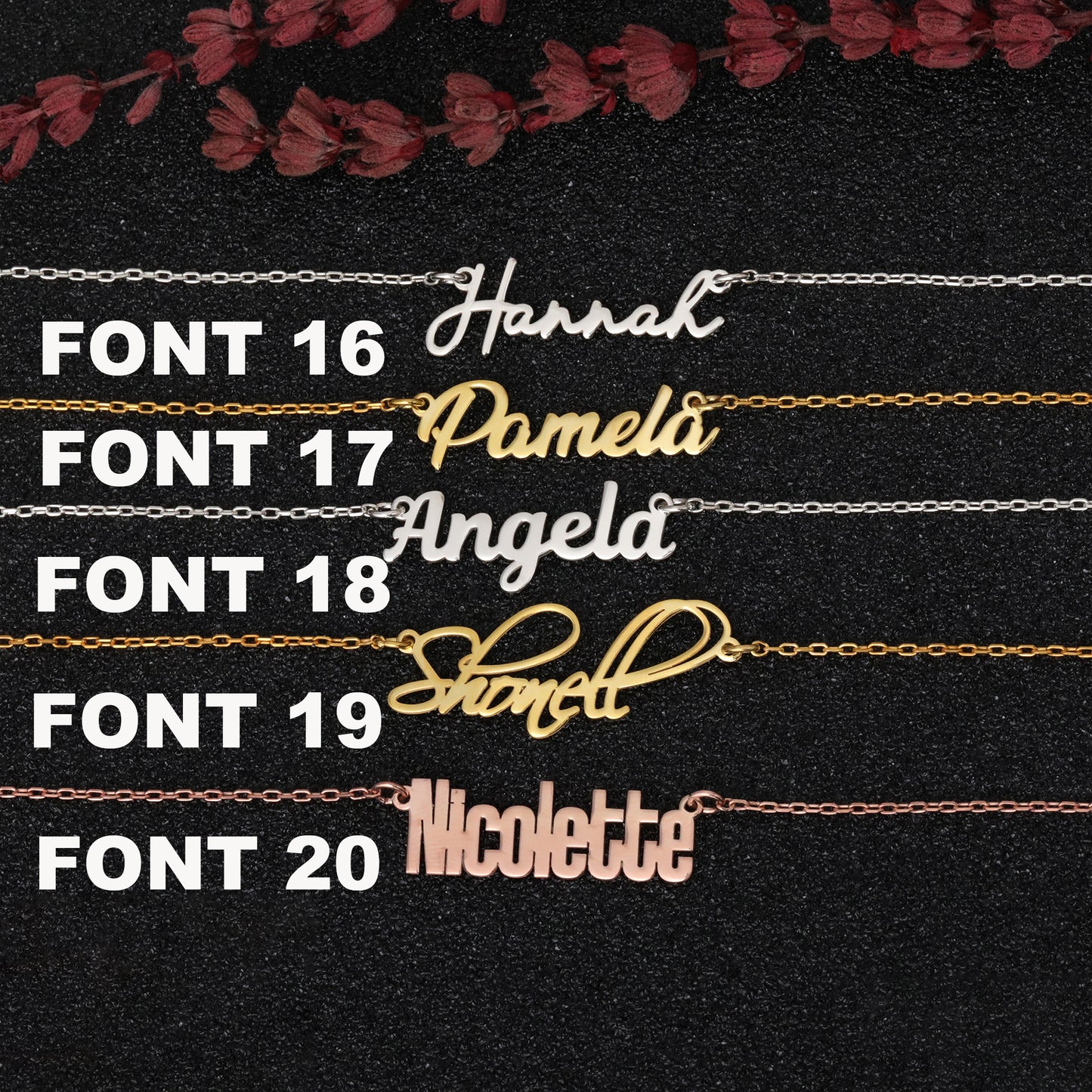 KİŞİYE ÖZEL İSİMLİ GÜMÜŞ KOLYE 925 AYAR