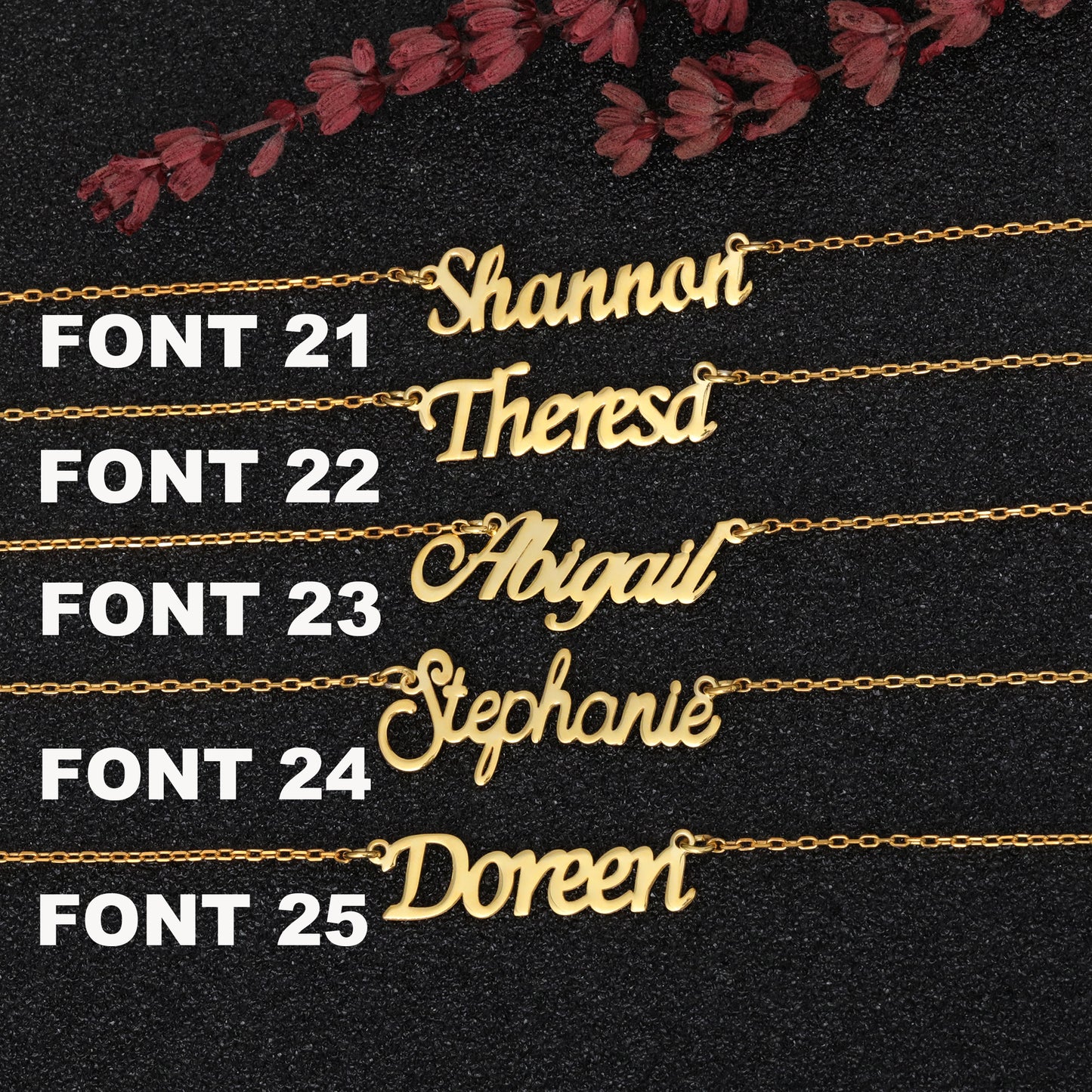 KİŞİYE ÖZEL İSİMLİ GÜMÜŞ KOLYE 925 AYAR