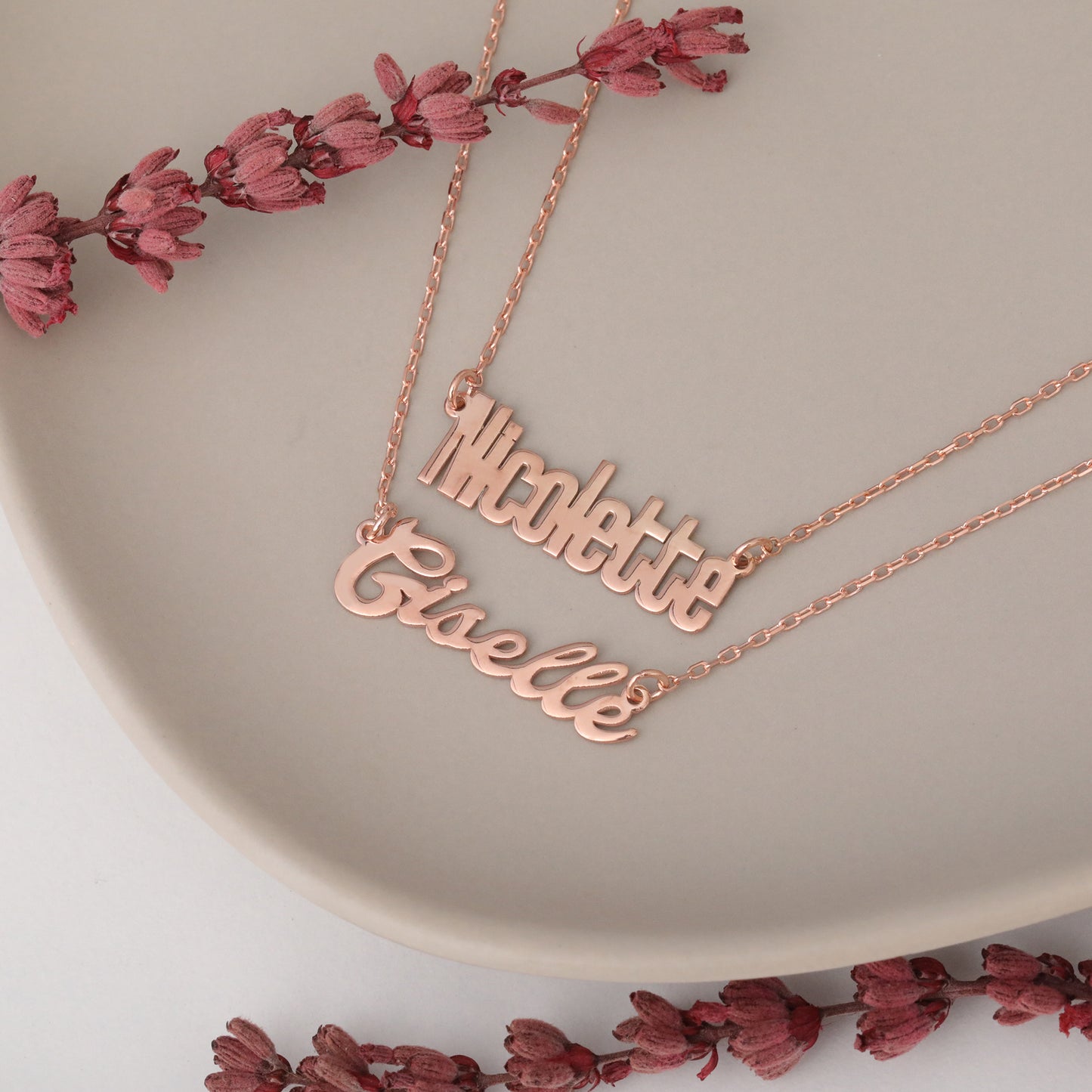 KİŞİYE ÖZEL İSİMLİ GÜMÜŞ KOLYE 925 AYAR