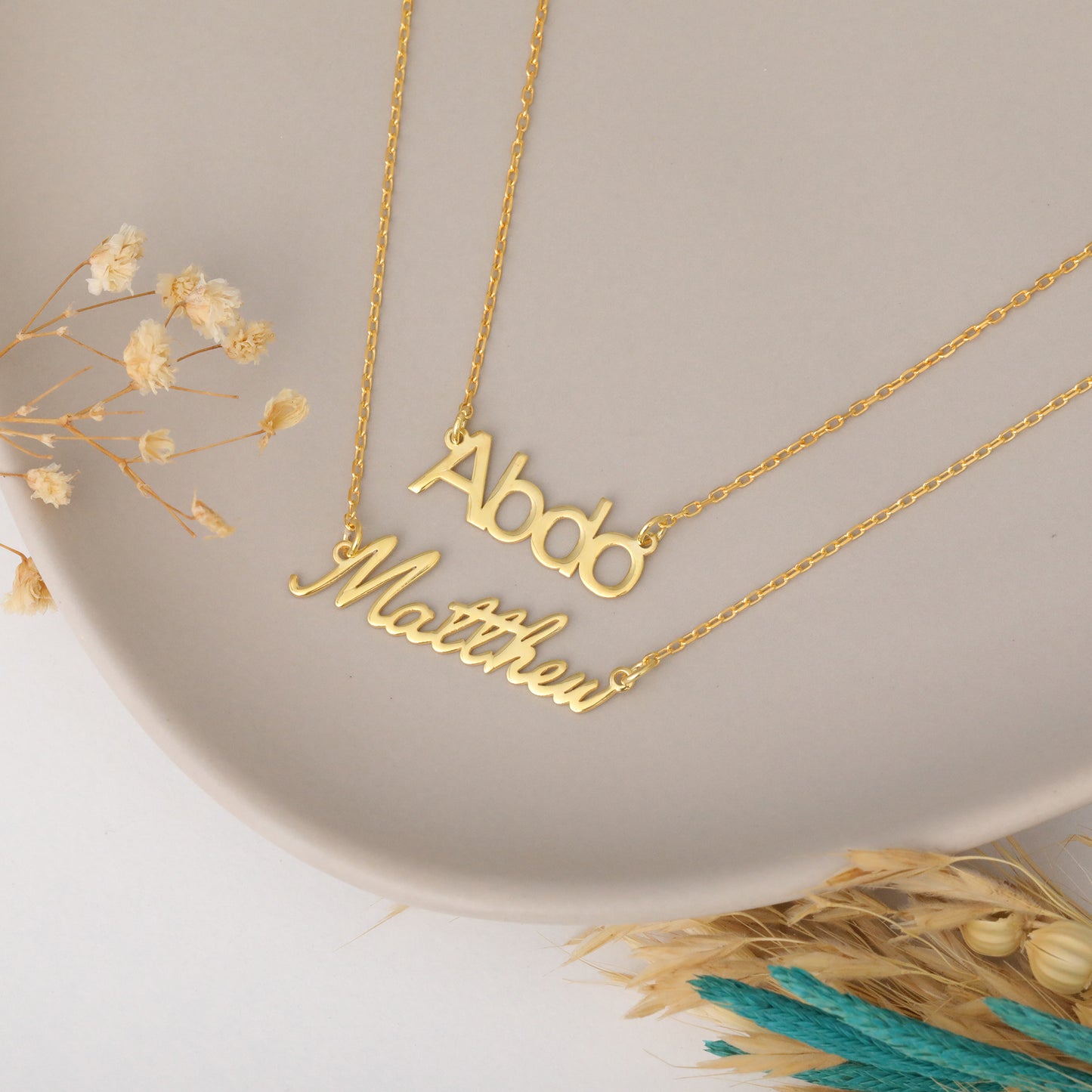 KİŞİYE ÖZEL İSİMLİ GÜMÜŞ KOLYE 925 AYAR