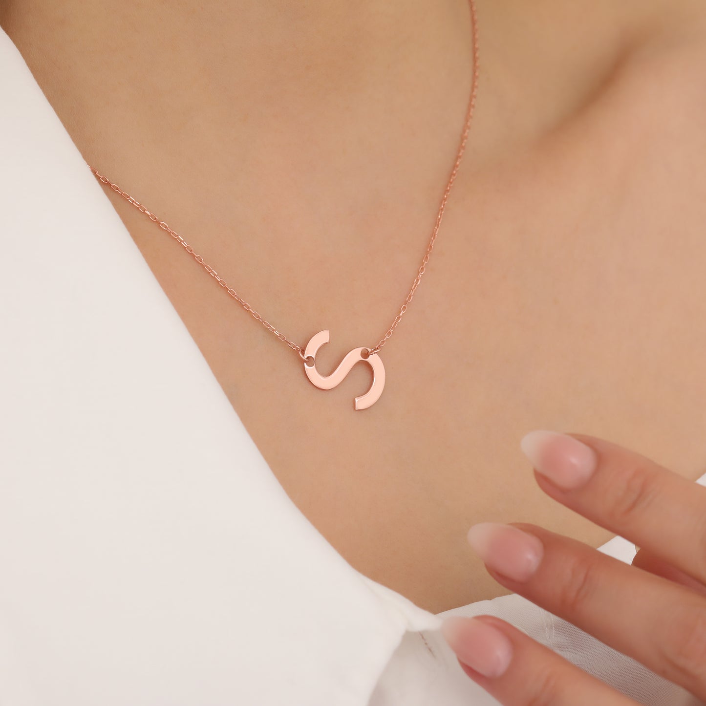 HARF İSİMLİ KOLYE 925 AYAR GÜMÜŞ